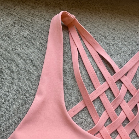 ZYIA Tangerine Weave Sports Bra - Picture 4 of 8